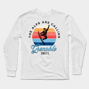 Alpine snowboarder Long Sleeve T-Shirt